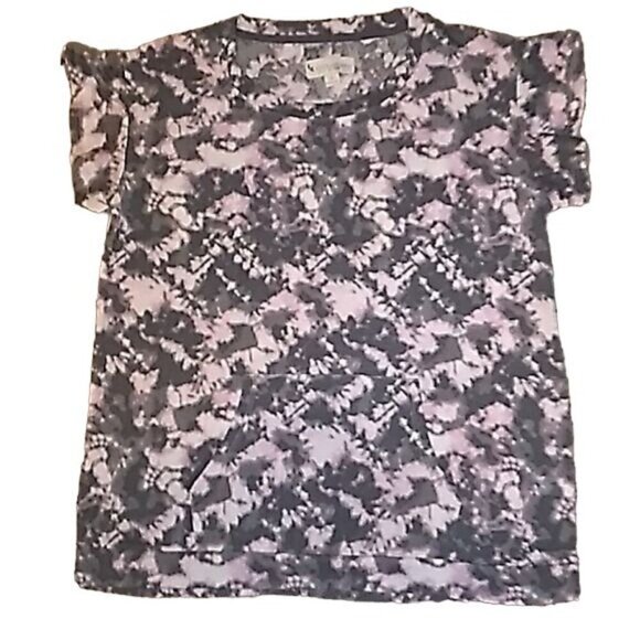 Koolaburra by UGG Gray Tie Dye Oversized T-shirt - Picture 3 of 6